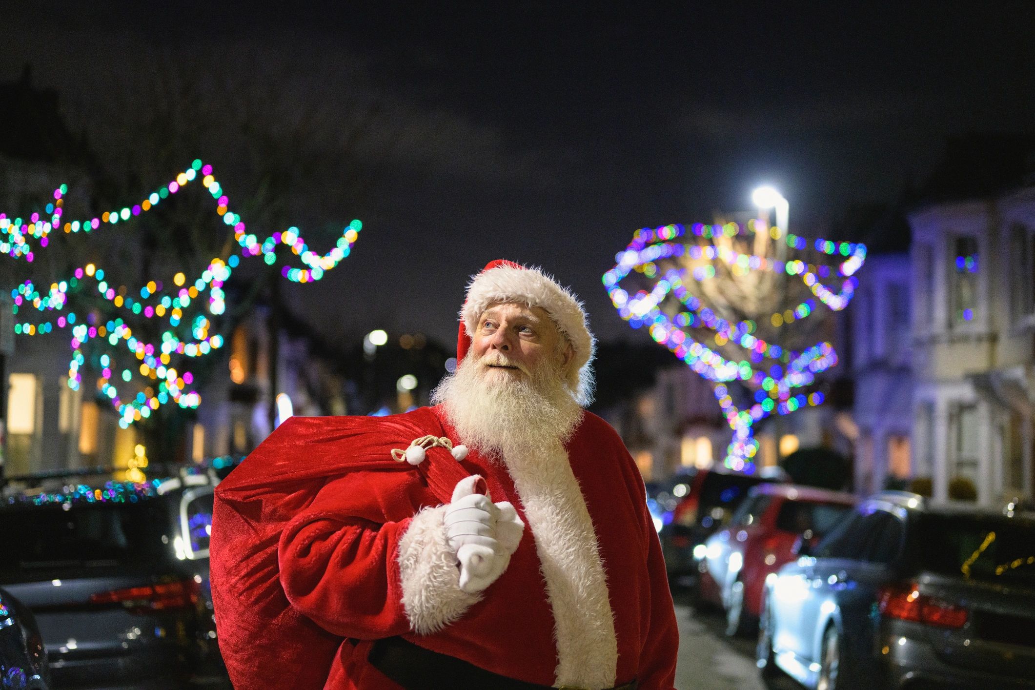 Santa’s Wonderland holiday lights display in College Station, Texas
