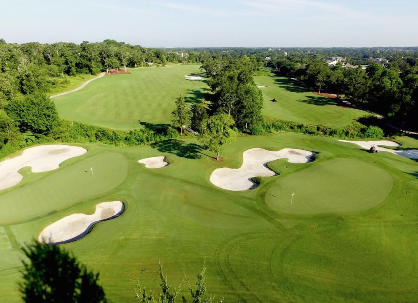 Golf course at Traditions Golf Club in Bryan, Texas